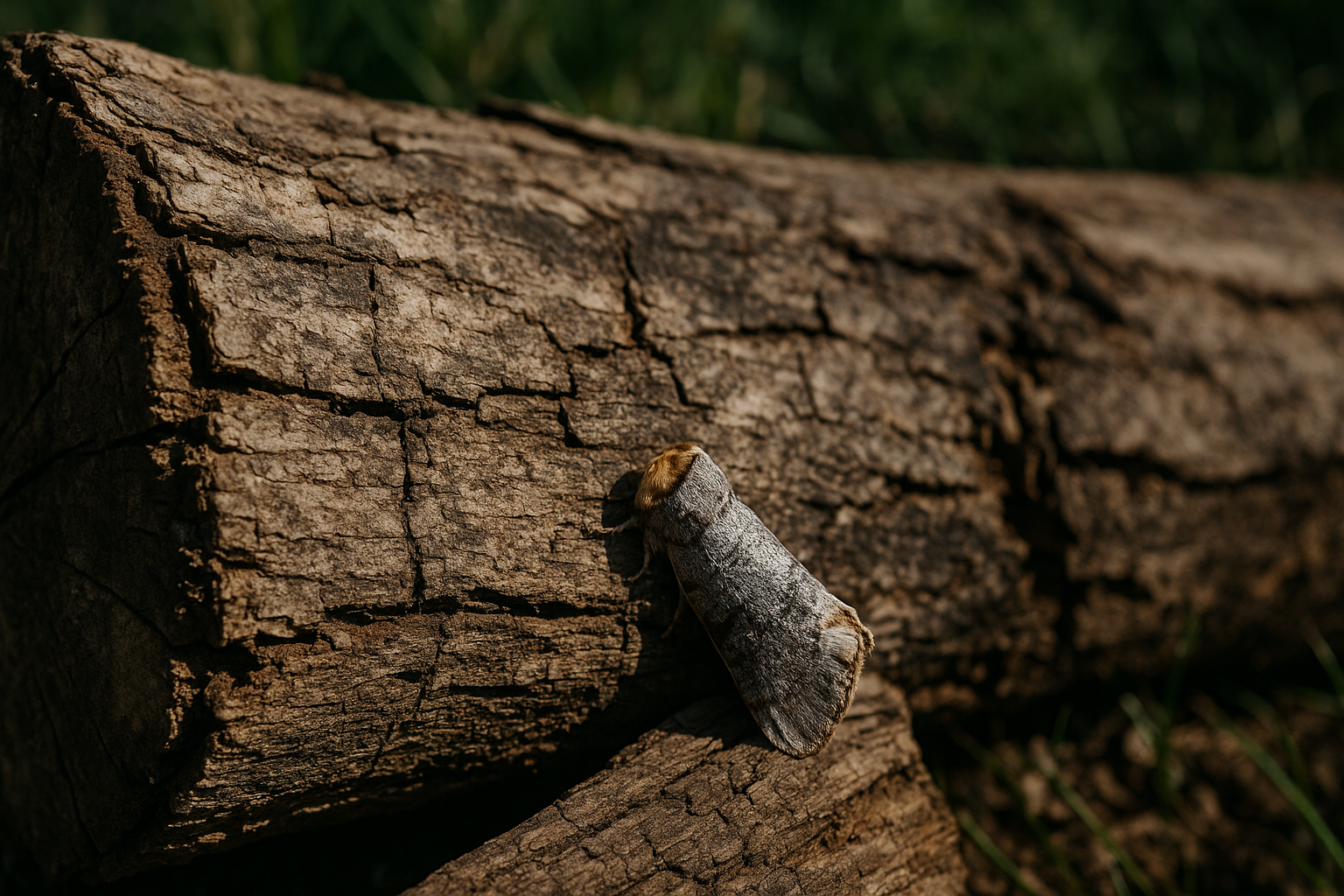 Leaf insect camouflaged on a twig